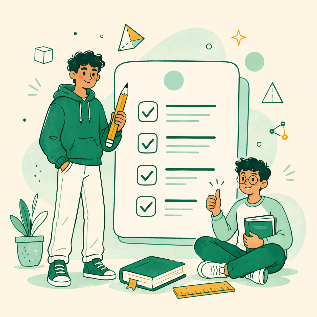 Digitale Illustration eines Anmeldeformulars
